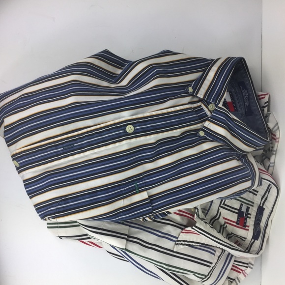 Tommy Hilfiger Other - Bundle of 2 Tommy Hilfiger Mens Striped Shirt